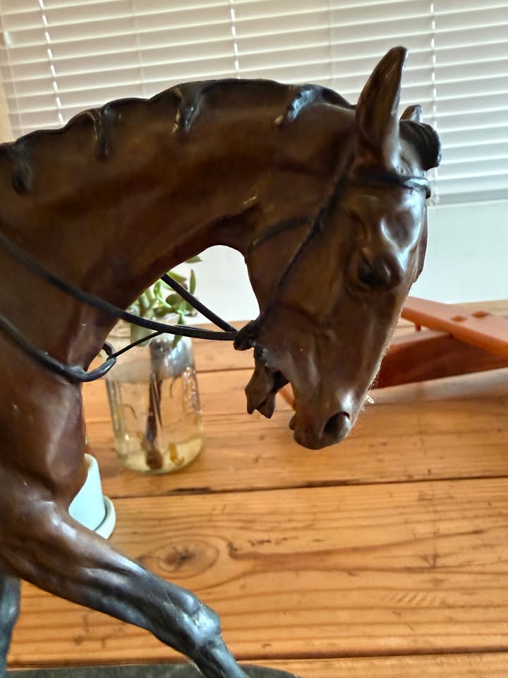 Detail of the sculpture
